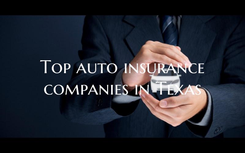 Top auto insurance companies...